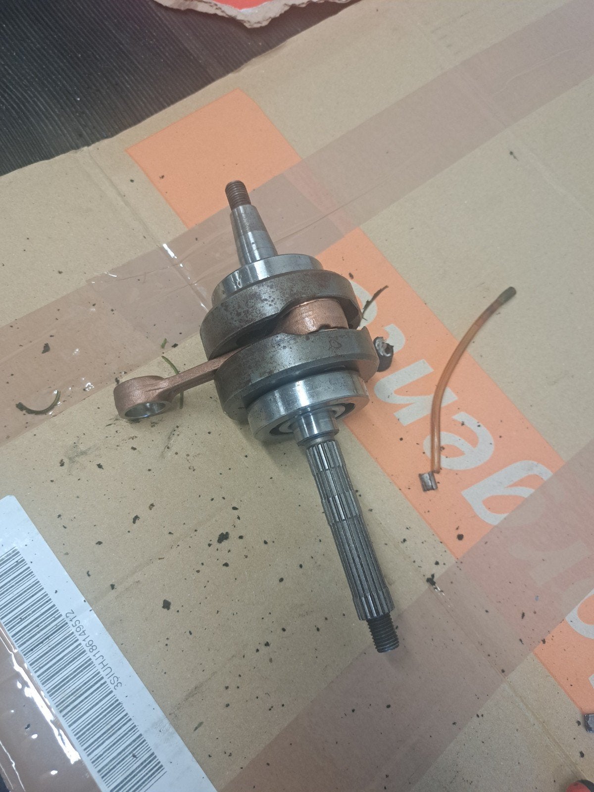 Krukas voor 70cc, gilera, Ophalen of Verzenden, Blok, Piaggio
