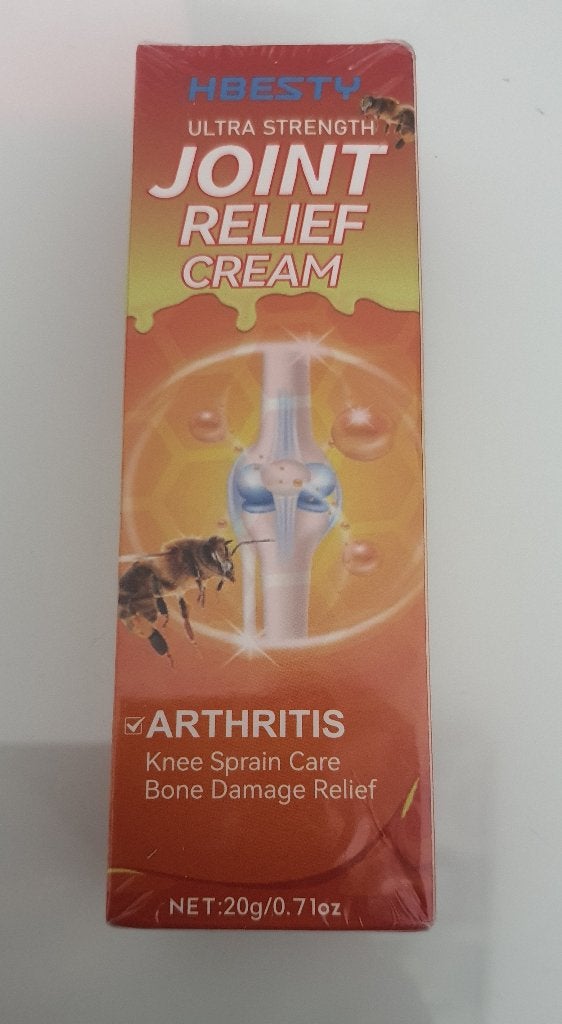 HBESTY Ultra Strength Joint Relief Cream (+ bundel kado), Ophalen of Verzenden, Nieuw, Lichaamsverzorging