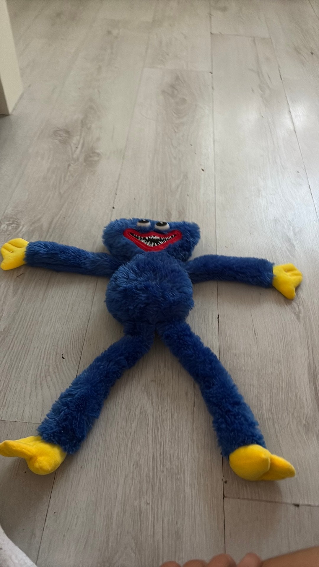 Huggy wuggy knuffel blauw, Ophalen, Zo goed als nieuw, Overige typen