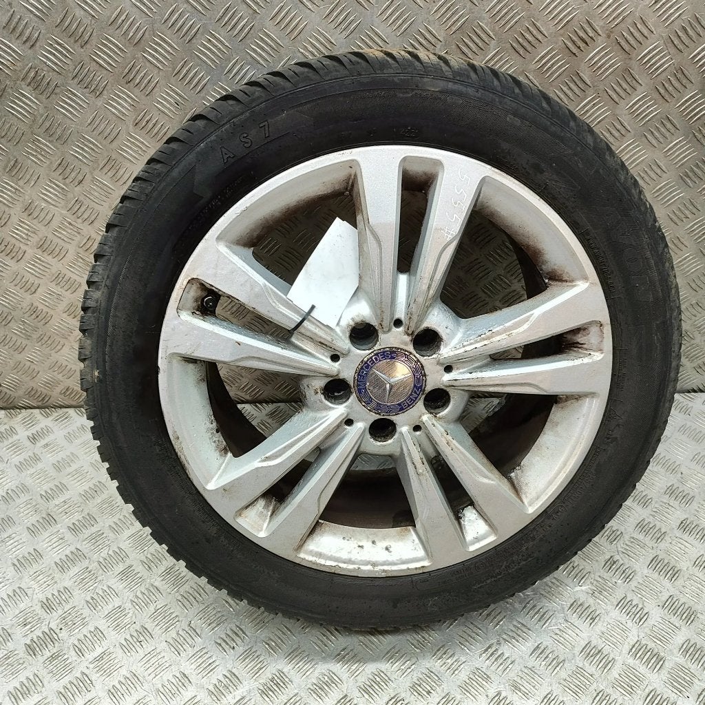 Mercedes velgen E klasse met winterbanden, Gebruikt, 2992LC, 17 inch, Mercedes Benz