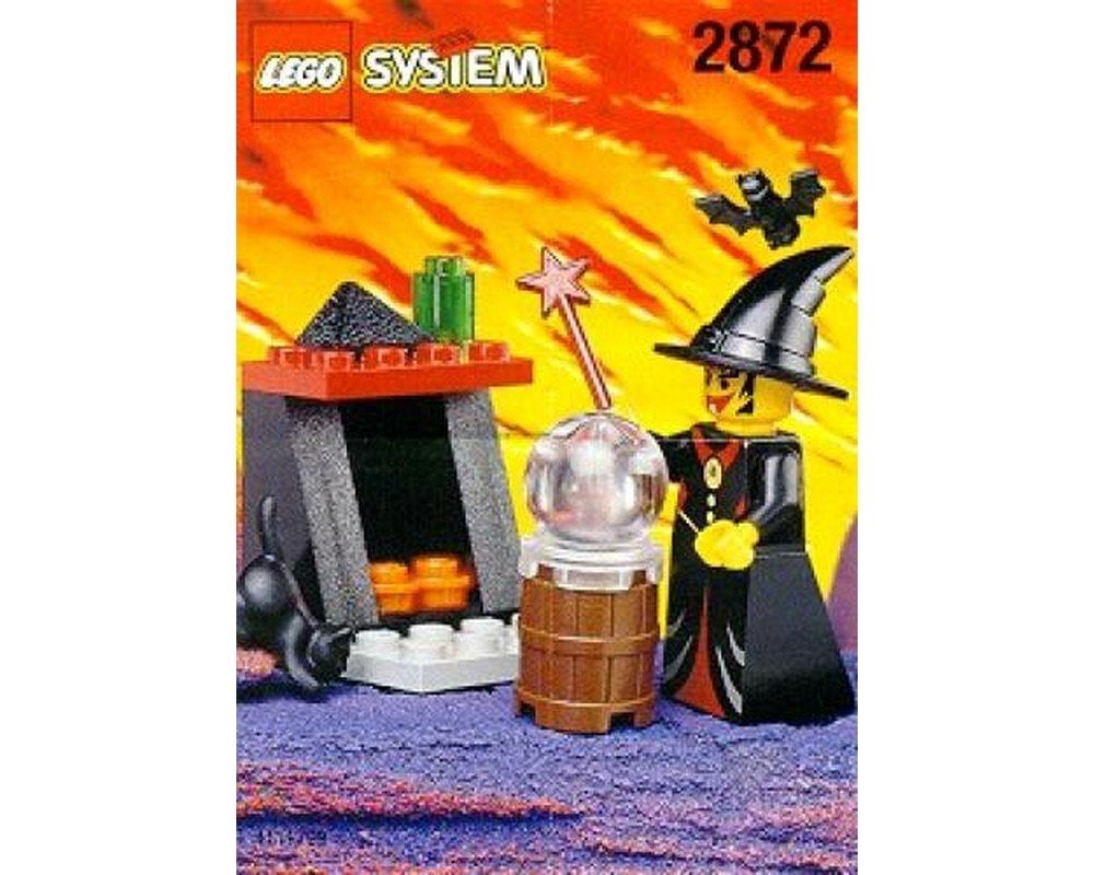Lego Castle Fright Knights Set 2872 - Witch and Fireplace, Kinderen en Baby's, Ophalen of Verzenden, Gebruikt, Complete set, Lego