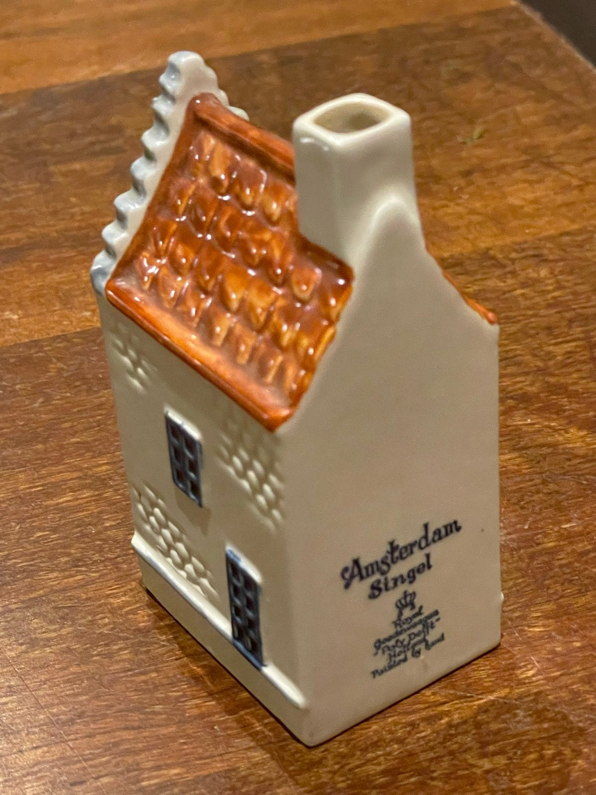 Royal Goedewaagen Poly Delft Amsterdam Singel grachtenhuis, Ophalen of Verzenden