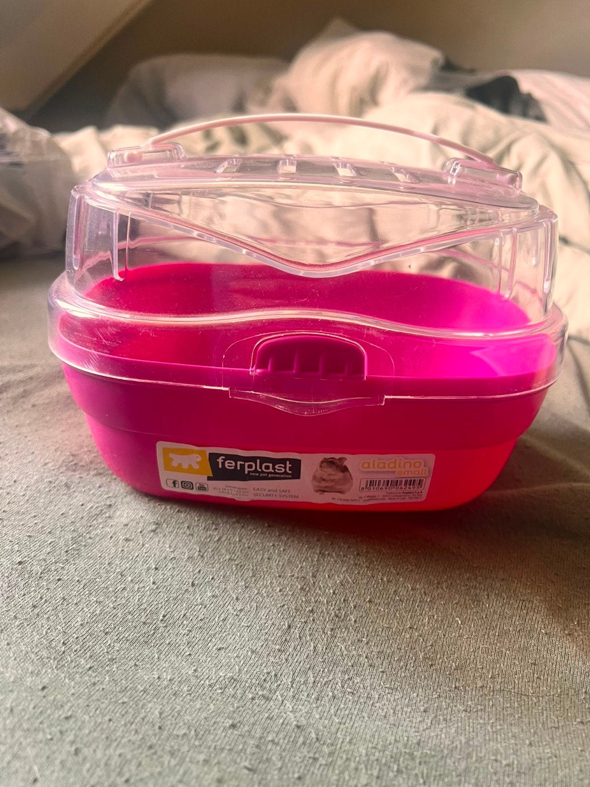 hamster reiskooi, Ophalen, Zo goed als nieuw, Transportkoffer of -box