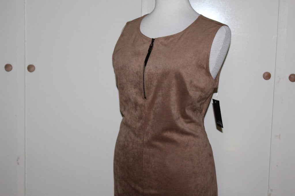 Joseph Ribkoff prachtig jersey jurk 46 valt mt 44 ZGAN, Bruin, ., Maat 42/44 (L), Joseph Ribkoff
