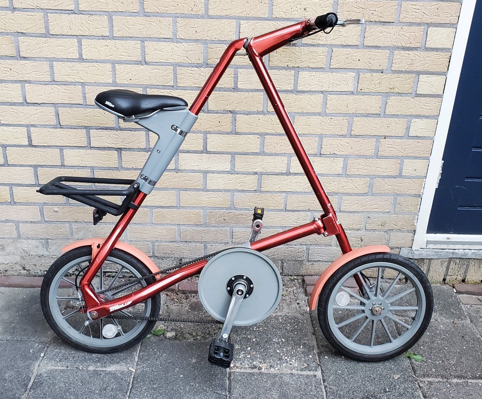 Goede Strida vouwfiets, Ophalen, Gebruikt, Trommelrem