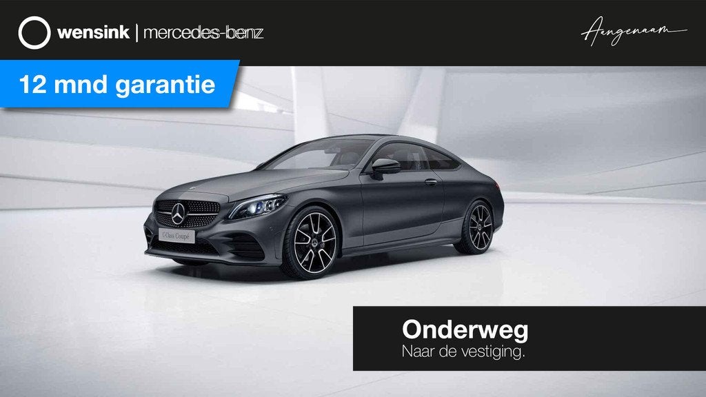 Mercedes-Benz C-klasse Coupé 180 Premium Plus Pack | AMG |, Auto's, Mercedes-Benz, Bedrijf, Te koop, C-Klasse, 360° camera, ABS
