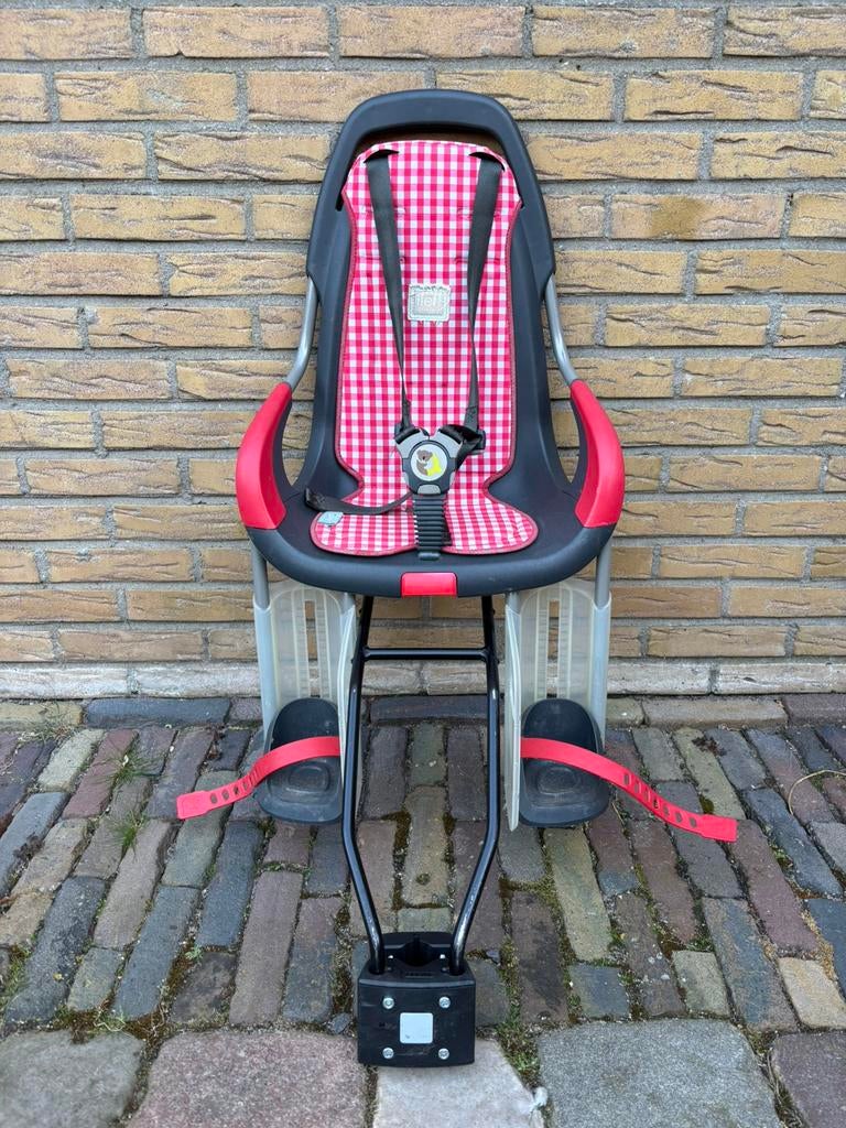 Fietsstoel Qibbel 22kg, Fietsen en Brommers, Fietsaccessoires | Fietsstoeltjes, Ophalen, Gebruikt
