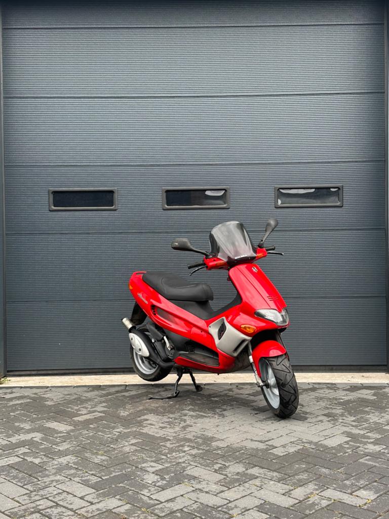 Gilera runner 50cc darkdream duits, Ophalen, Overige modellen, Maximaal 45 km/u, Zo goed als nieuw