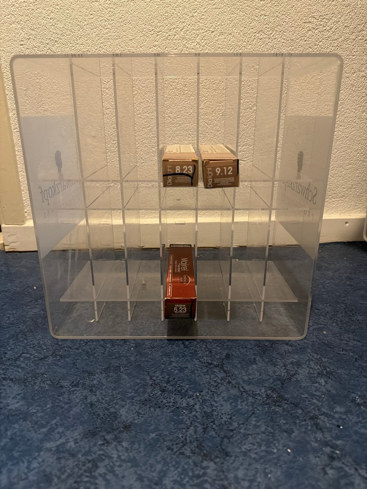 Schwarzkopf Professional Acryl Display Rek Haarverf, Ophalen, Zo goed als nieuw, Overige typen