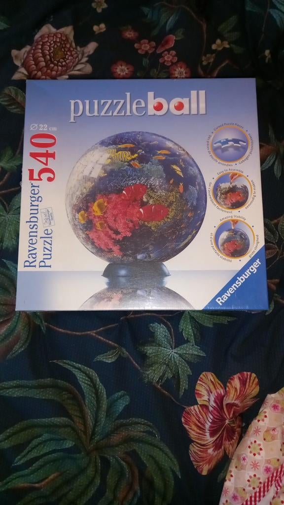 Ravensburger Puzzleball 540 stukjes - Onderwaterwereld, Ophalen of Verzenden, Minder dan 500 stukjes, Nieuw, Overige typen