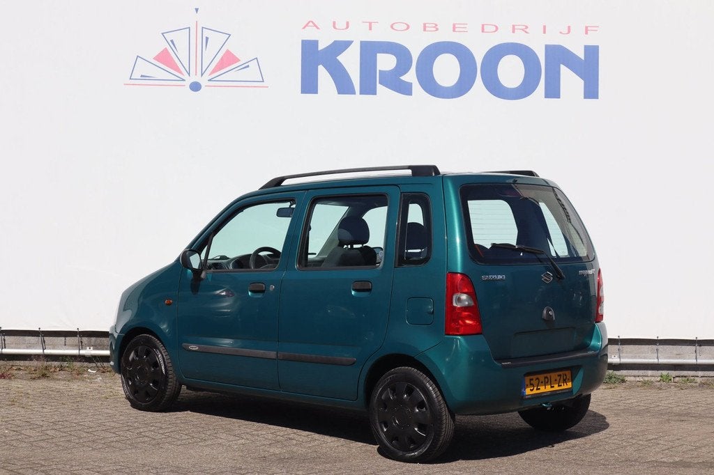Suzuki Wagon R+ 1.0 GLX i apk T/M 18-05-2027, Voorwielaandrijving, Zwart, Metallic lak, Wagon R+