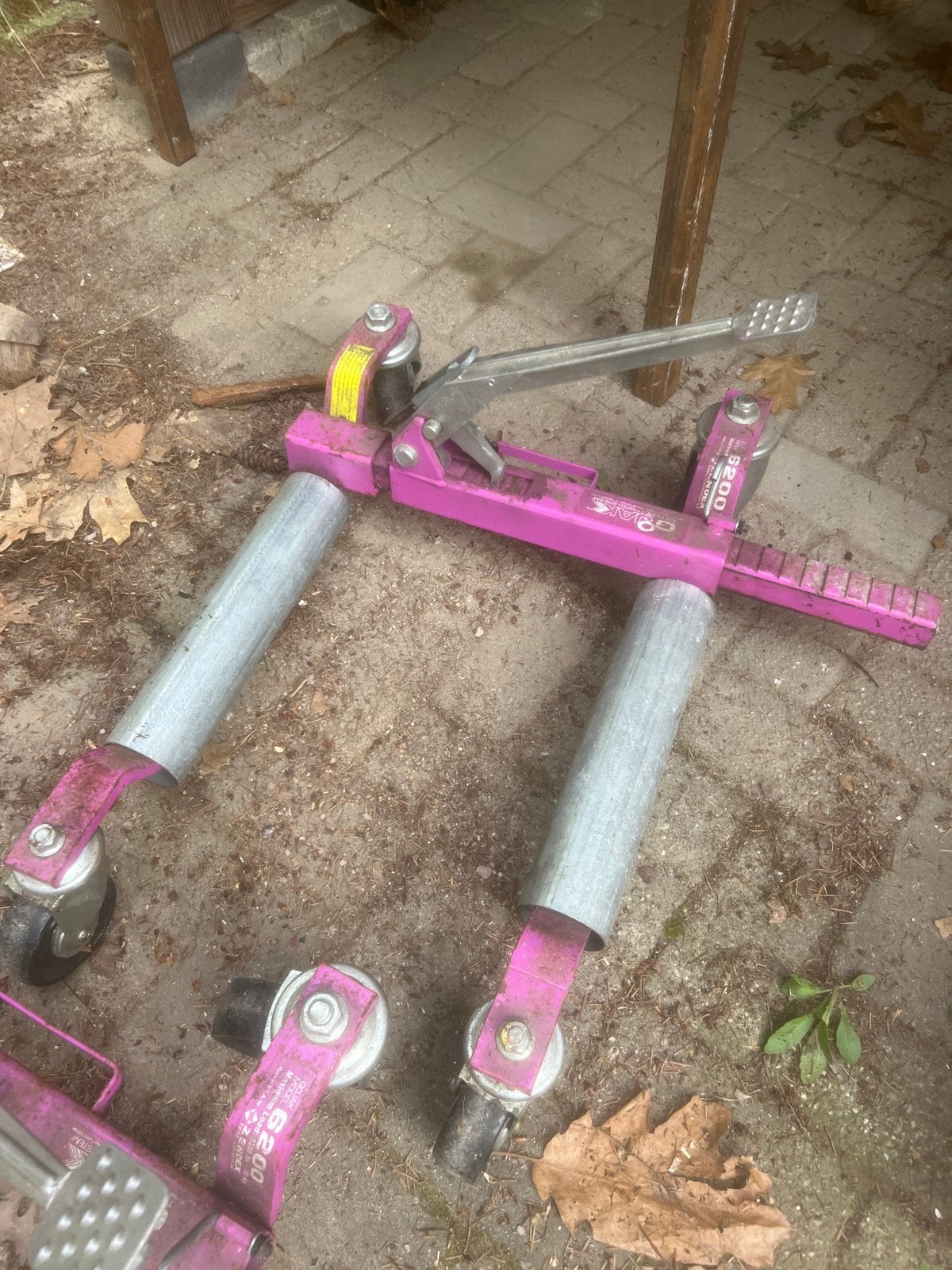 GoJak 6200 Autodolly - Verrijdbare krik voor voertuigen, Ophalen, Gebruikt, Minder dan 70 cm