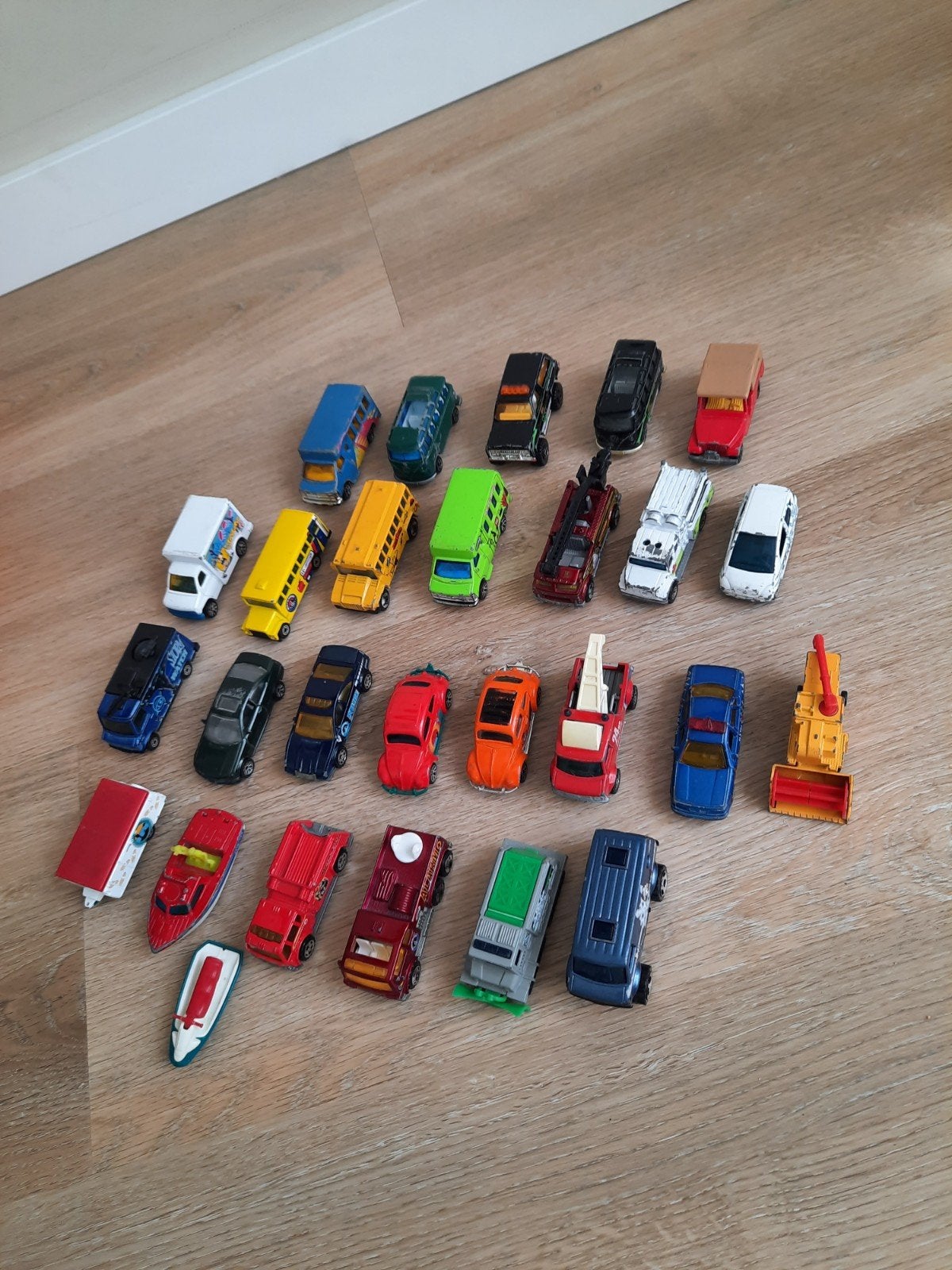 Mattel Matchbox autootjes 27 stuks, Verzamelen, Ophalen, Gebruikt