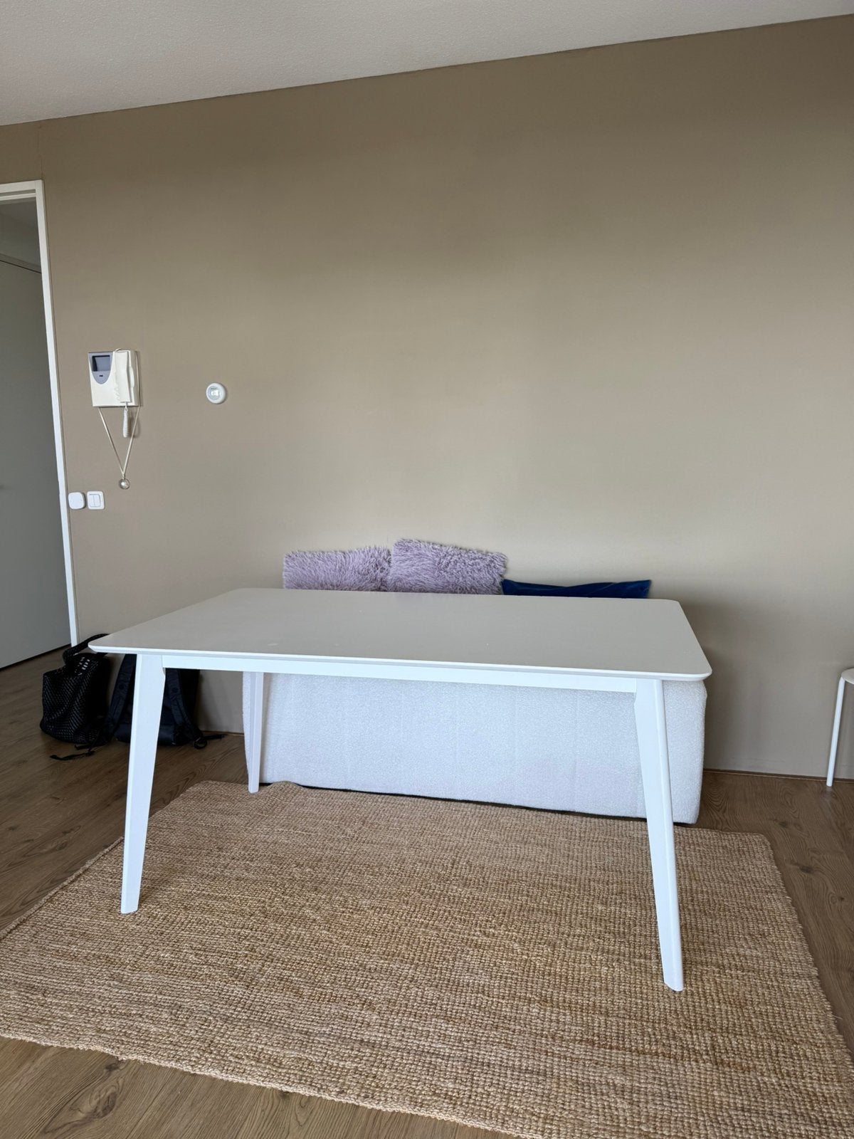Eetkamer tafel, Huis en Inrichting, Ophalen, Overige materialen, Gebruikt, 100 tot 150 cm