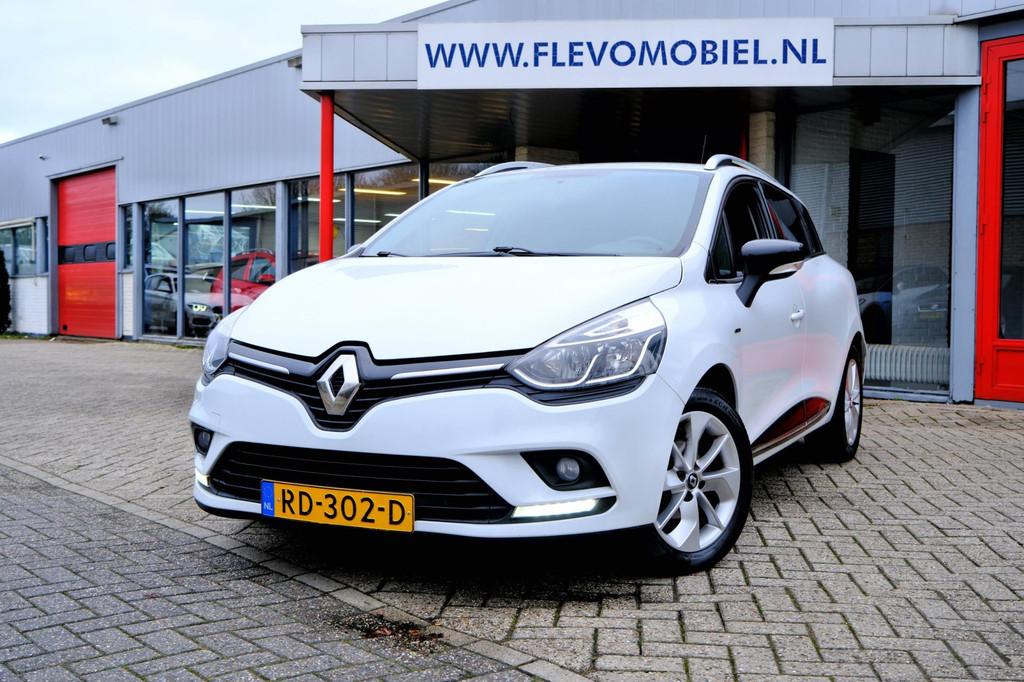 Renault Clio Estate 1.5 dCi Ecoleader Limited Navi|Airco|LMV, Auto's, Voorwielaandrijving, Startonderbreker, Euro 6, 4 cilinders