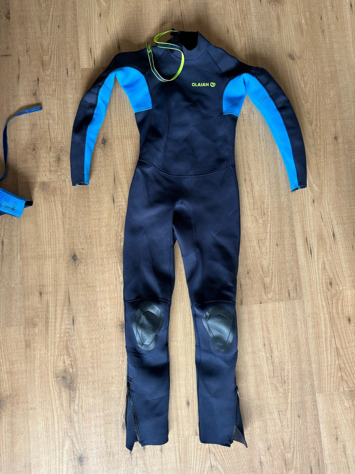 Kinder wetsuit OLAIAN Decathlon 143-152 cm (12 jaar), Ophalen of Verzenden, Zo goed als nieuw, Kind, Wetsuit