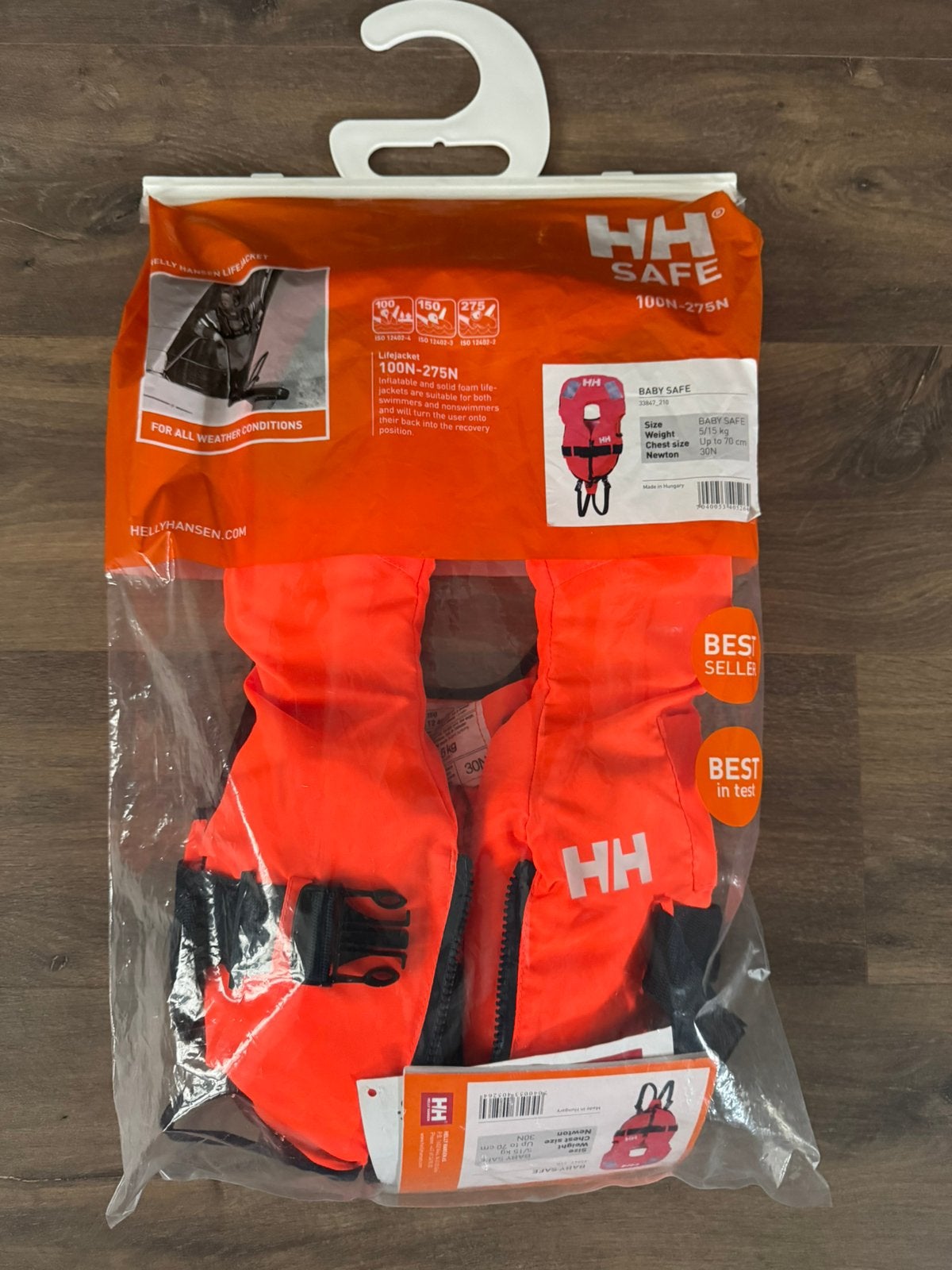 Helly Hansen Baby Safe reddingsvest  5-15 kg (Nieuwstaat), Watersport en Boten, Watersportkleding, Ophalen of Verzenden, Zo goed als nieuw