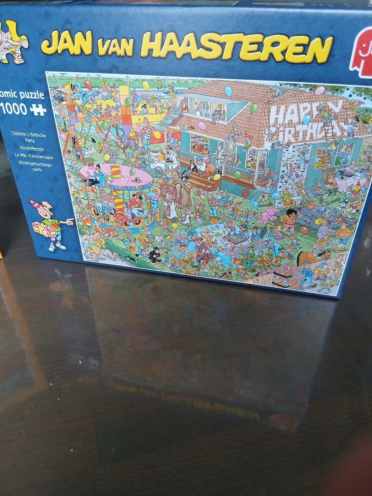 Jan van Haasteren & Paul Gauguin Puzzels - 1000 stukjes, Ophalen, 500 t/m 1500 stukjes, Zo goed als nieuw, Legpuzzel