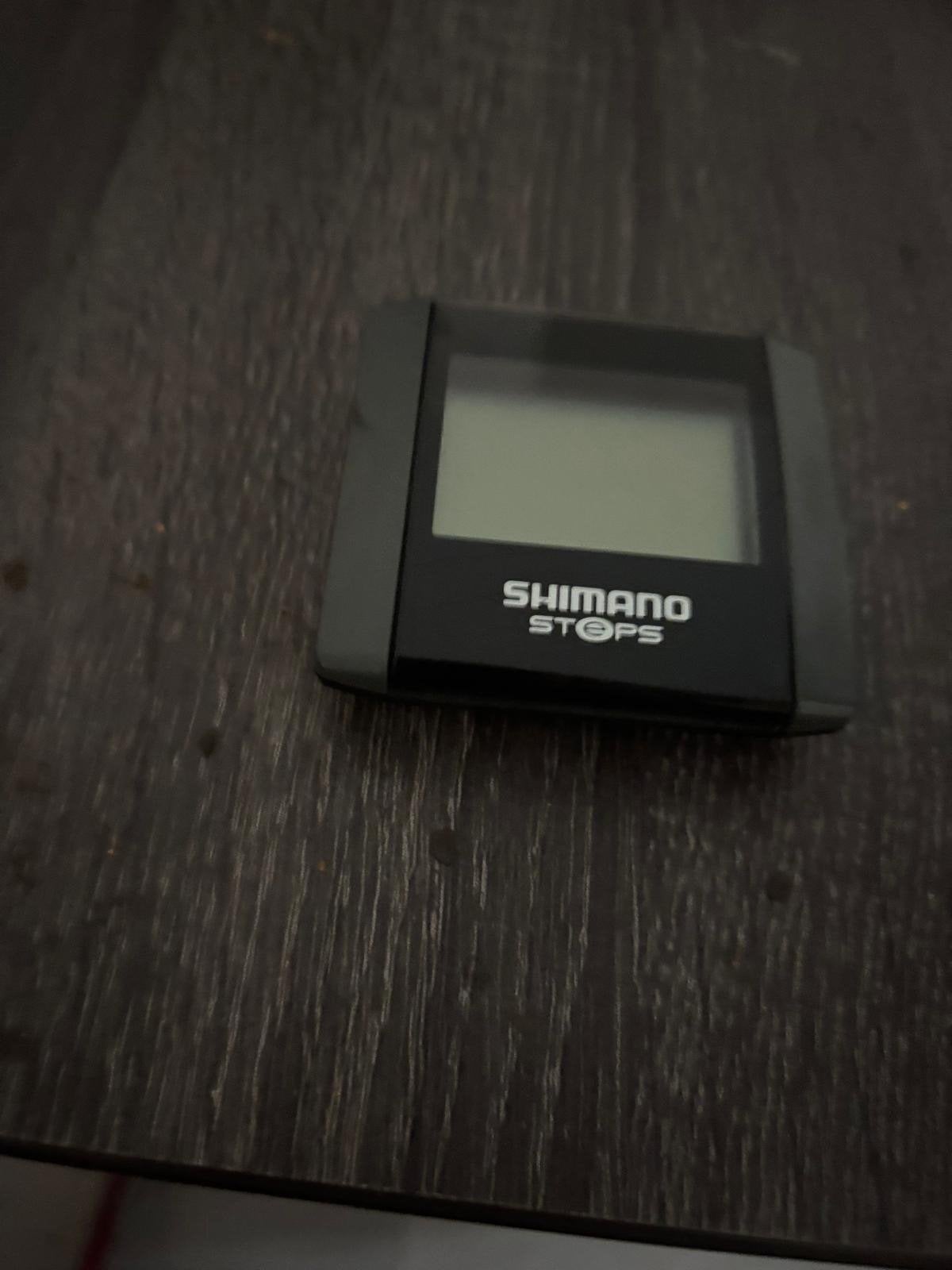 Shimano STEPS fietscomputer, Ophalen, Zo goed als nieuw