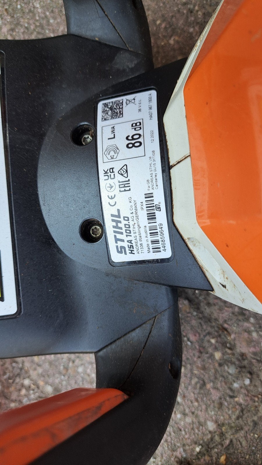 Stihl HSA 100 en HLA 86 (Accu) heggenschaarset komplete set, Ophalen, HSA 100 en HLA 86, Stihl, Accu
