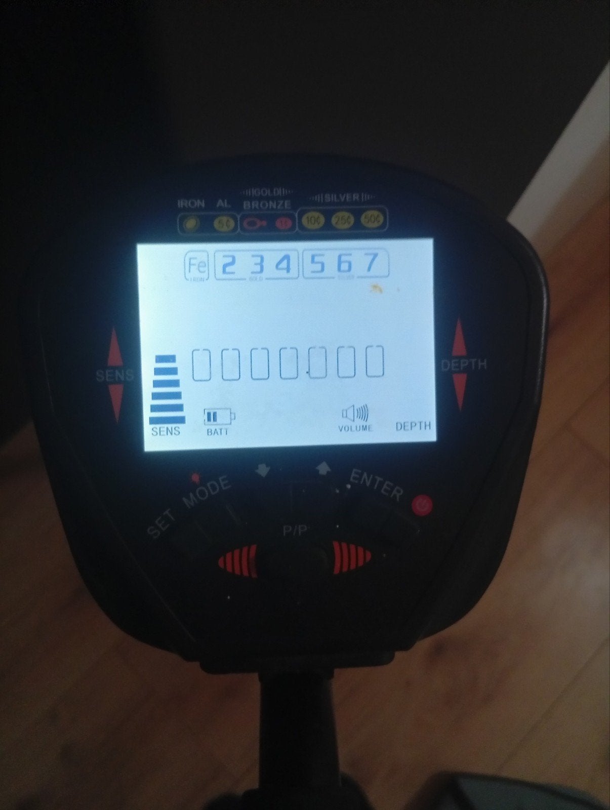 Metaal detector, Ophalen of Verzenden, Zo goed als nieuw, Overige merken