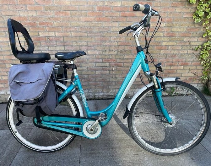 Mooie Trenergy E-bike damesfiets rijd heerlijk compleet!, Fietsen en Brommers, Elektrische fietsen, 47 tot 51 cm, Ophalen, 50 km per accu of meer