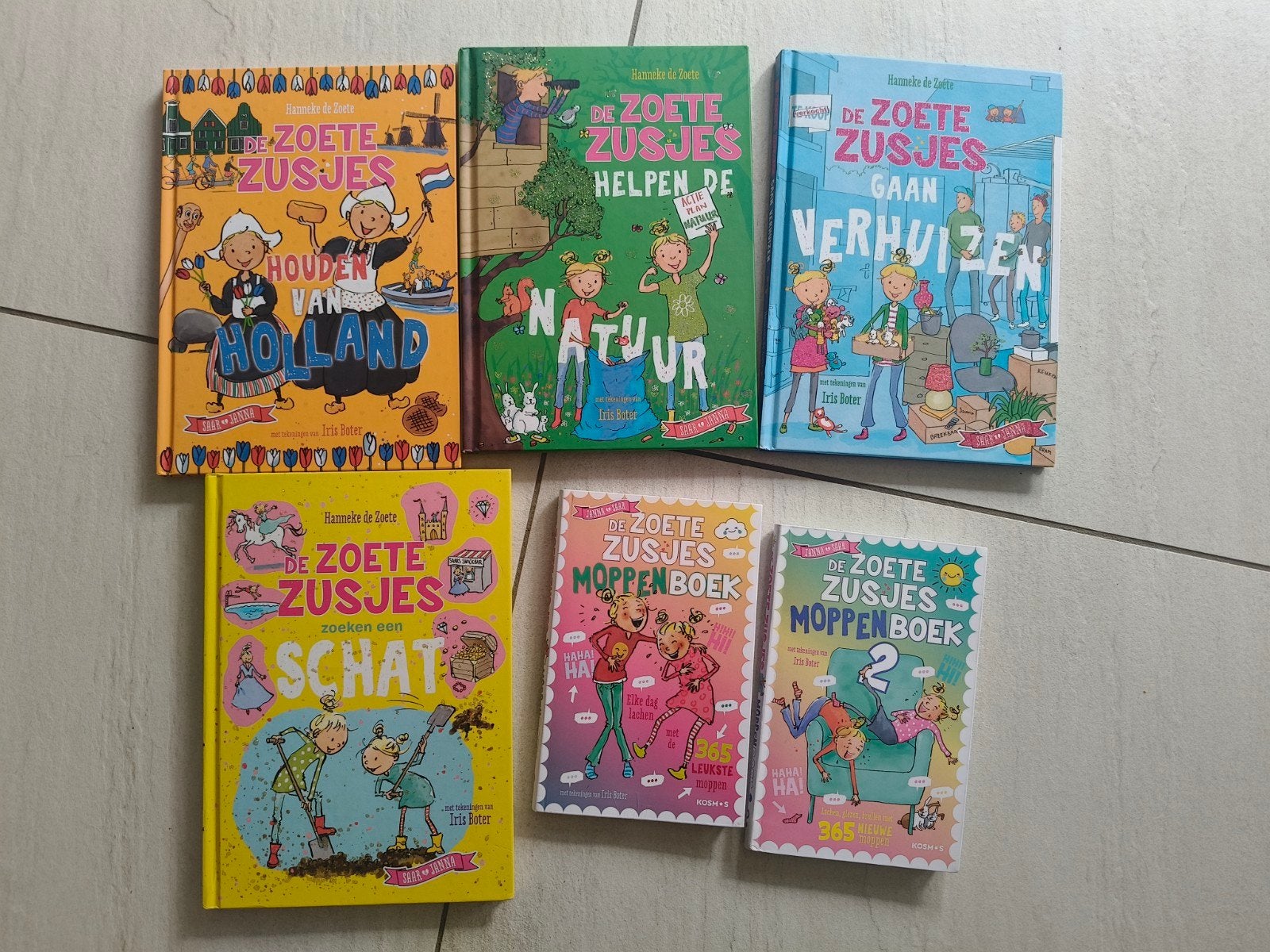De Zoete Zusjes, Boeken, Ophalen of Verzenden, Zo goed als nieuw, Moppen