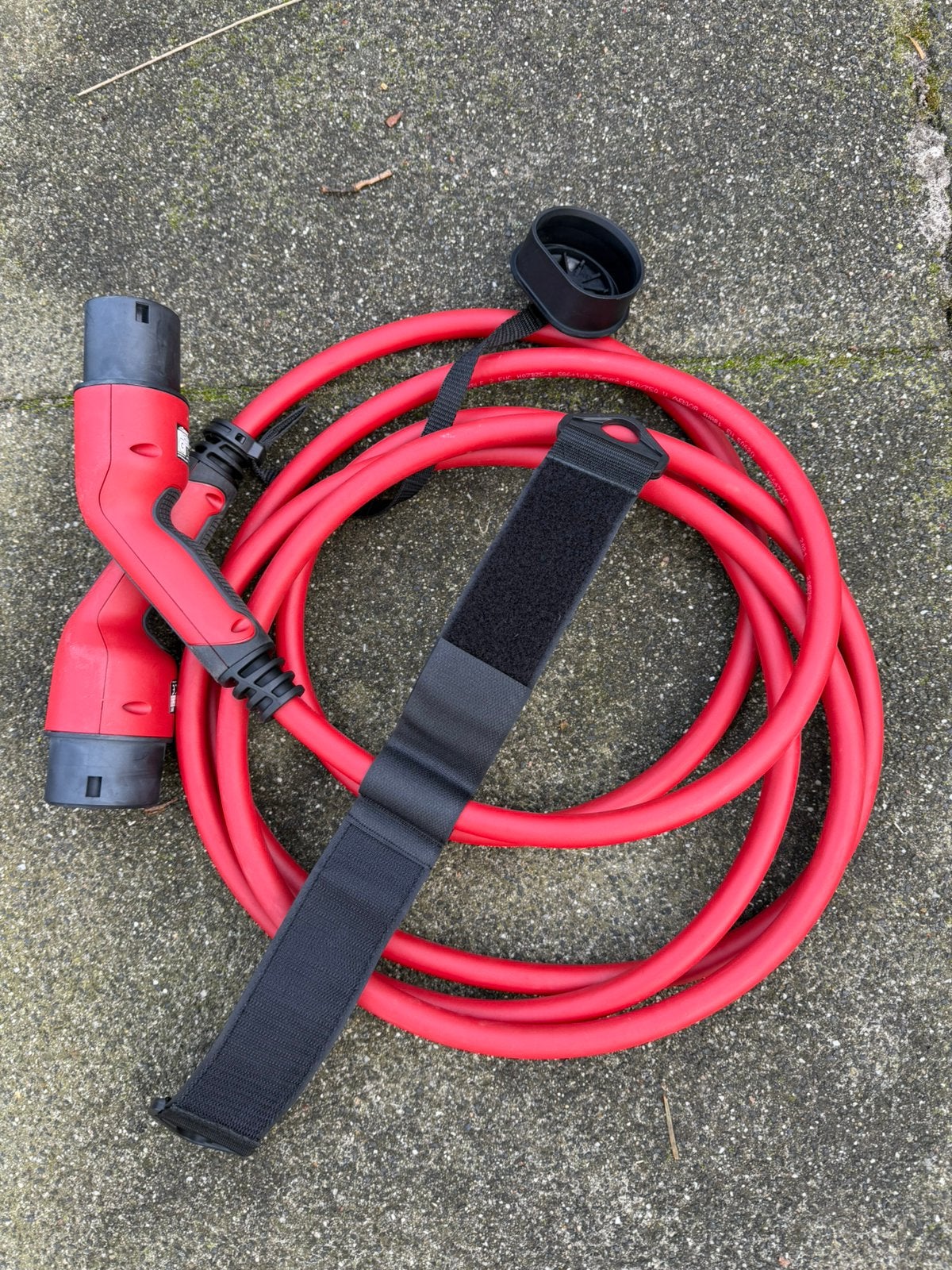 Defa e-Connect laadkabel type 2, opvallend rood,5 meter lang, Nieuw, Volkswagen