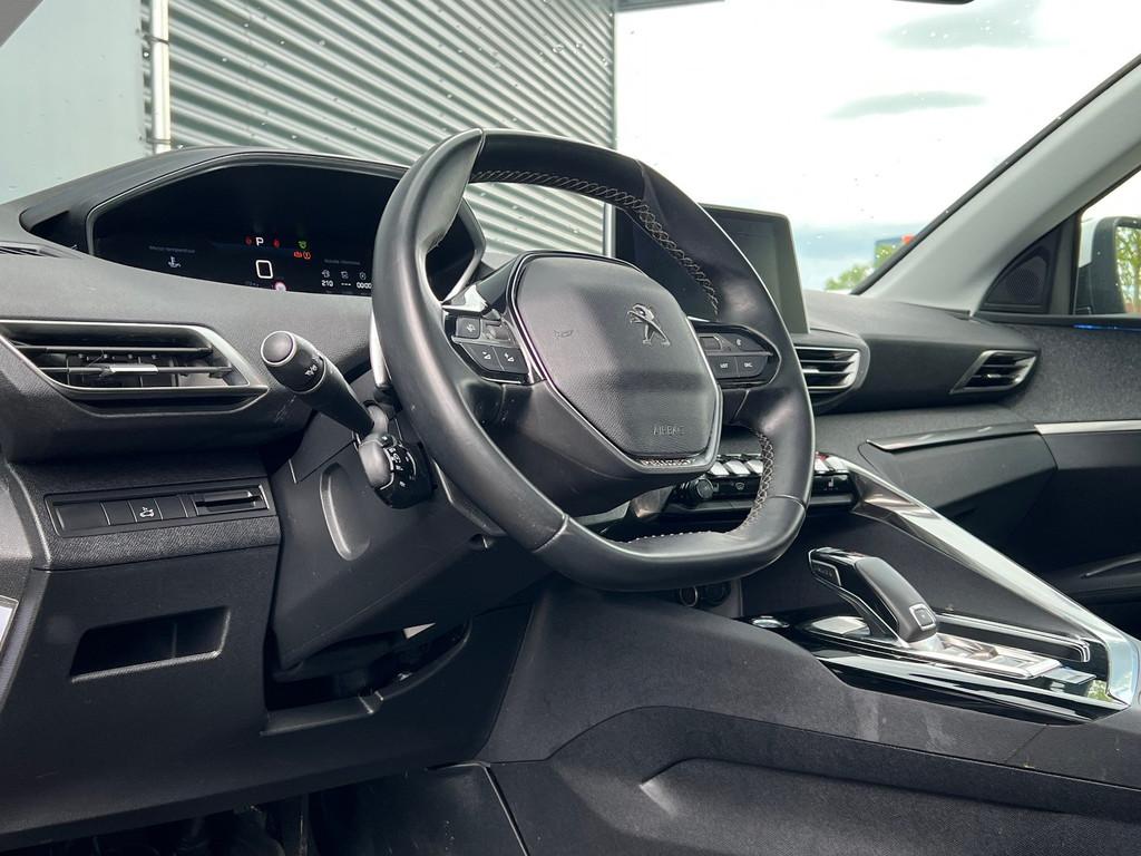 Peugeot 3008 BWJ 2021 | 1.2T 131PK Premium Av AUTOMAAT | TRE, Auto's, Peugeot, Gebruikt, 1199 cc, Leder en Stof, Wit