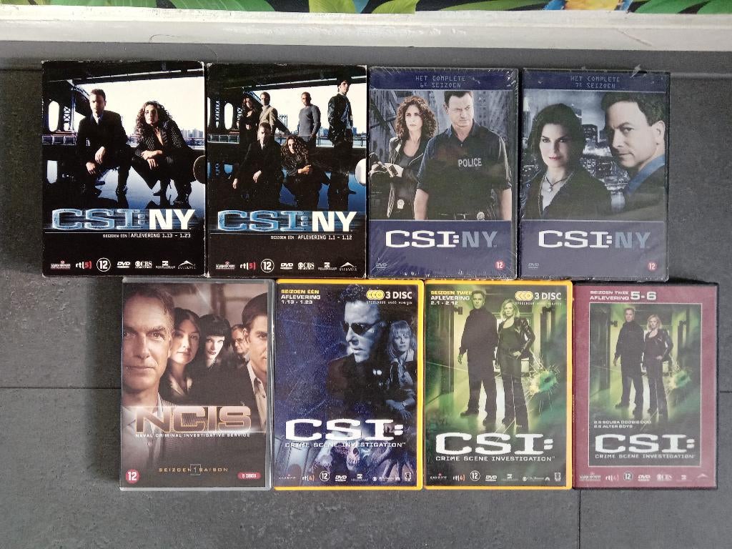 Diverse CSI dvd boxen, Vanaf 12 jaar, Ophalen of Verzenden, Zo goed als nieuw, Actie en Avontuur