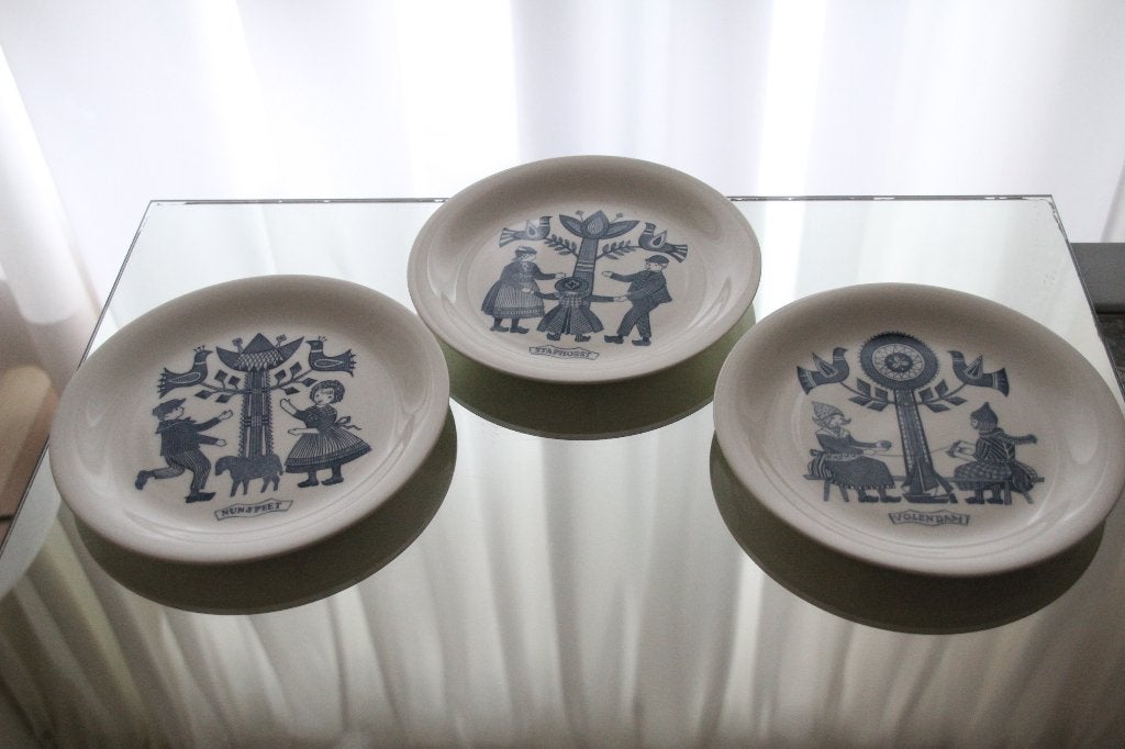 Klederdrachtborden Royal Sfinx, Ophalen, Zo goed als nieuw, Bord(en), Overige stijlen