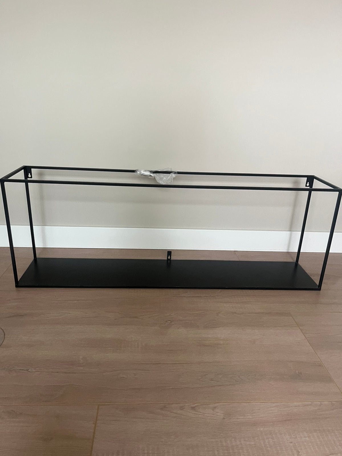 Woood wandplank zwart, Ophalen, Gebruikt
