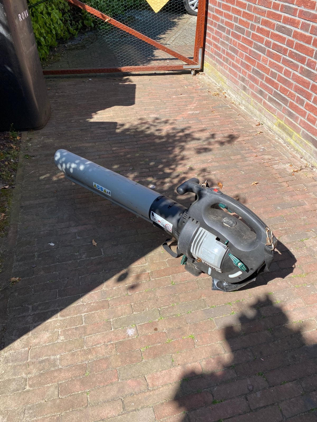 Bladblazer benzine, Tuin en Terras, Bladblazers, Ophalen, Zo goed als nieuw, Benzine
