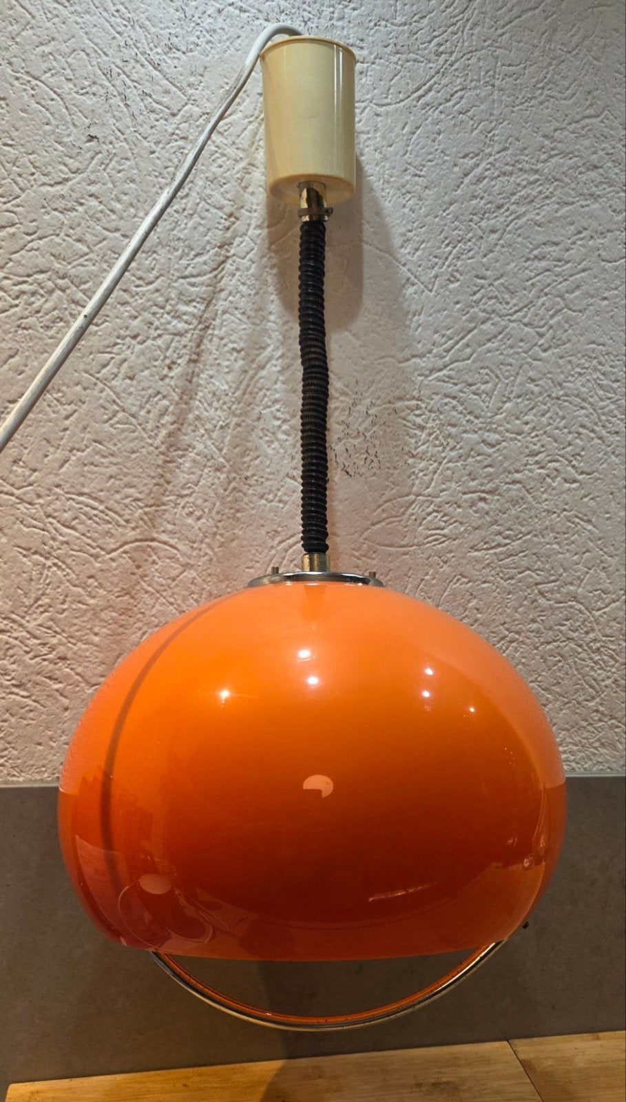 Space Age Harvey Guzzini Jolly lamp Luigi Massoni Italiaans, Ophalen, Gebruikt, Space age vintage
