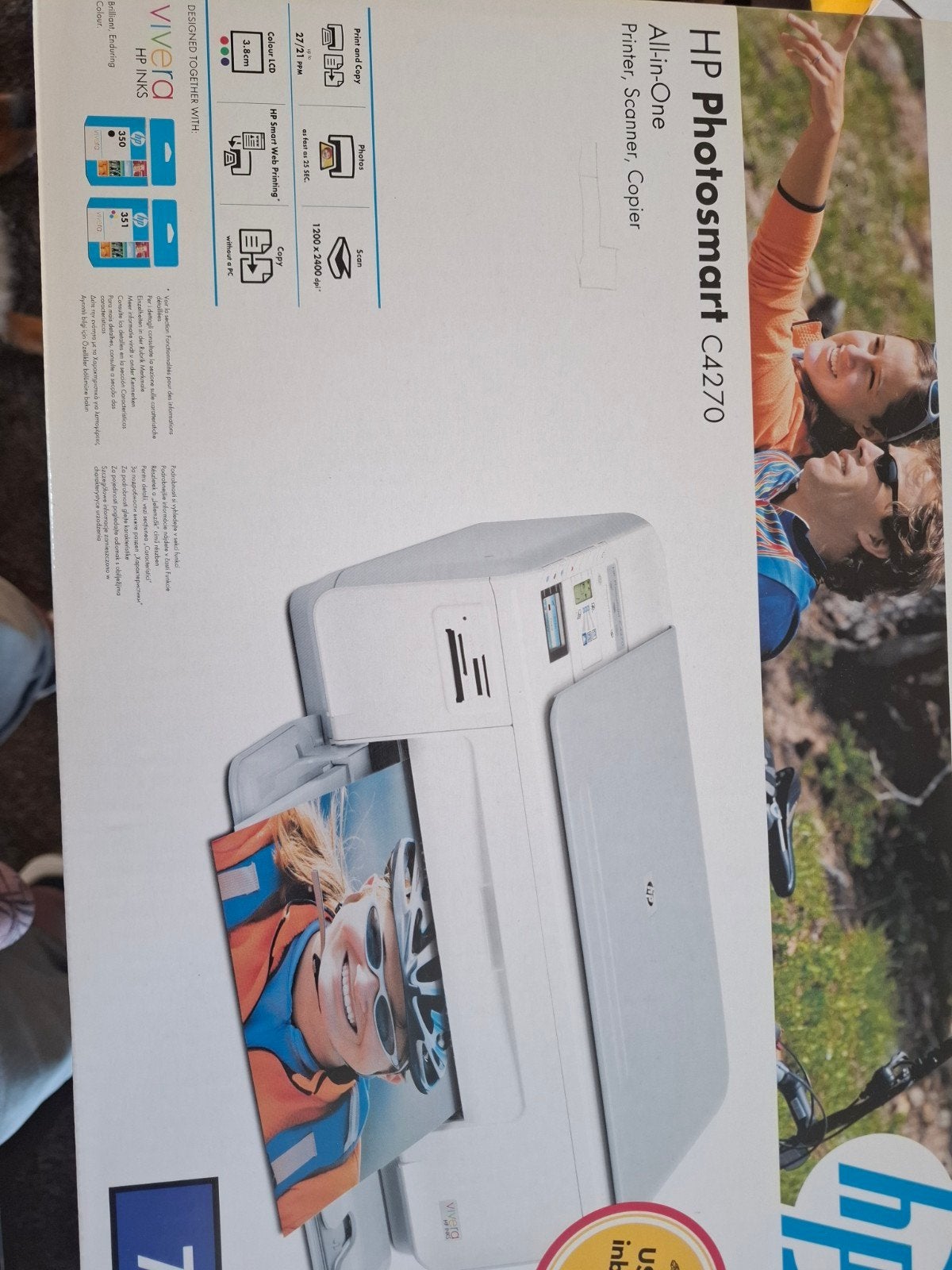 HP Photosmart C4270 All-in-One Printer, Scanner, Copier, Computers en Software, Printers, Gebruikt, Inkjetprinter, All-in-one