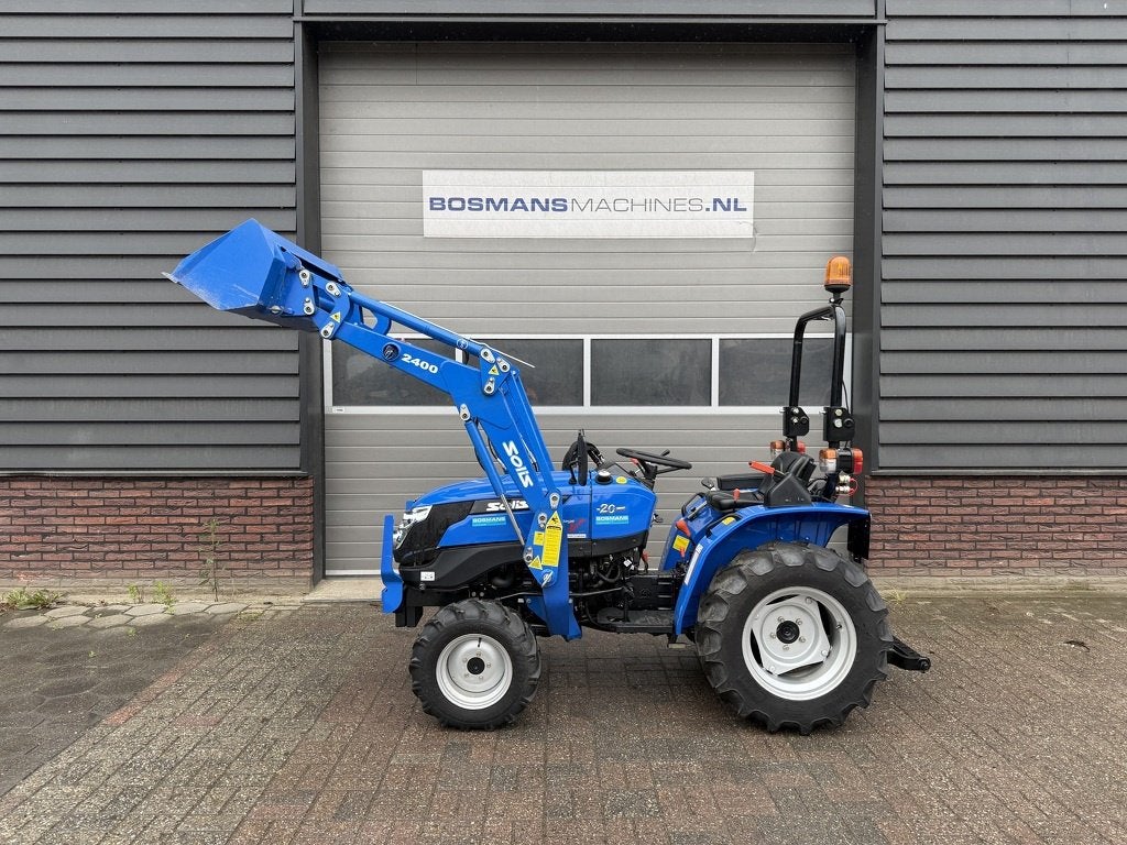 Solis 20 4WD minitractor met frontlader BJ 2019 388 uur, Zakelijke goederen, Agrarisch | Tractoren, Gebruikt, Overige merken, Tot 2500