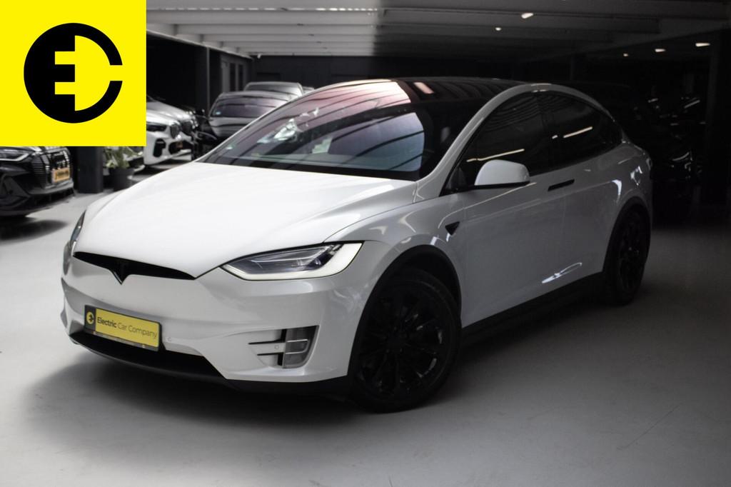 Tesla Model X Long Range | CCS Upgrade | Cold wheaterpack |, Model X, Gebruikt, Leder, Vierwielaandrijving