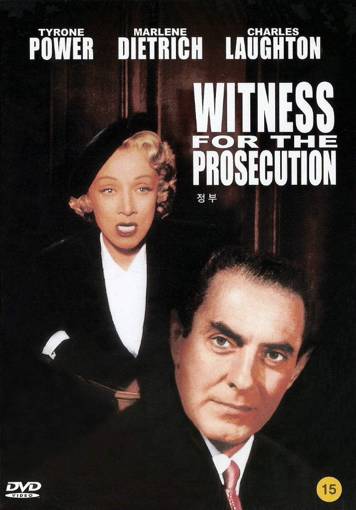 Witness For The Prosecution (1957) Billy Wilder - CLASSIC, Engels, Alle leeftijden, Nederlands, Drama