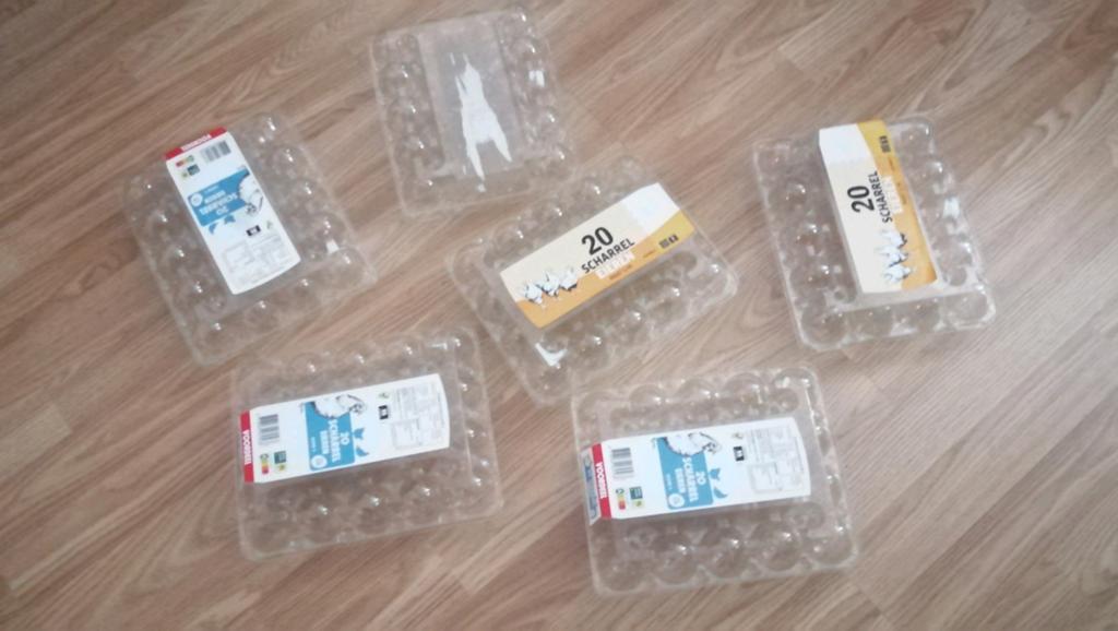 Plastic Eiertrays, Ophalen of Verzenden
