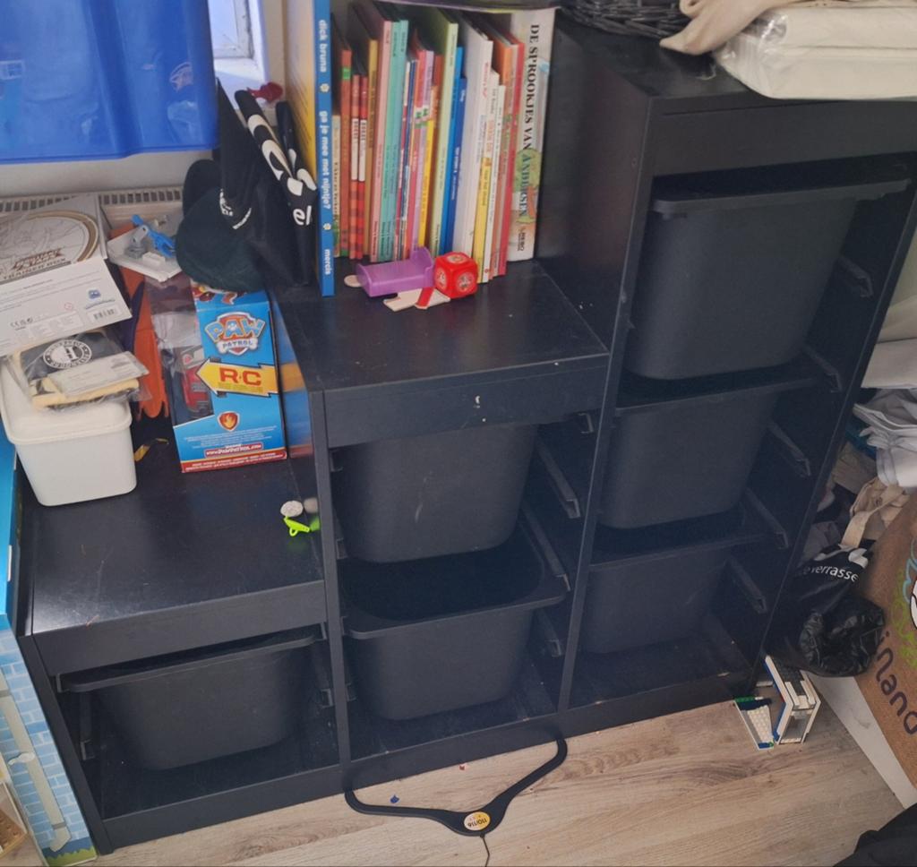 Ikea kallax vakken kast, Ophalen, Gebruikt