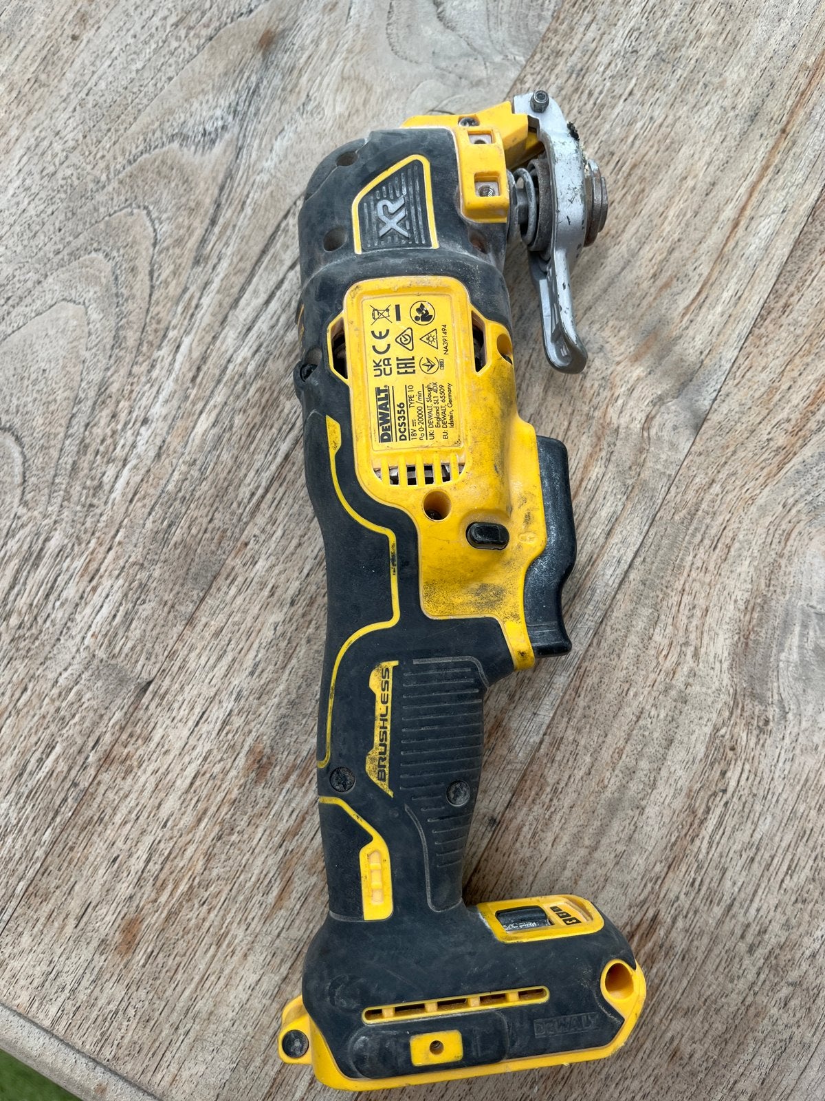 DeWalt Multitool DCS356 - 18v, Ophalen of Verzenden, Gebruikt, Multitool, DeWalt