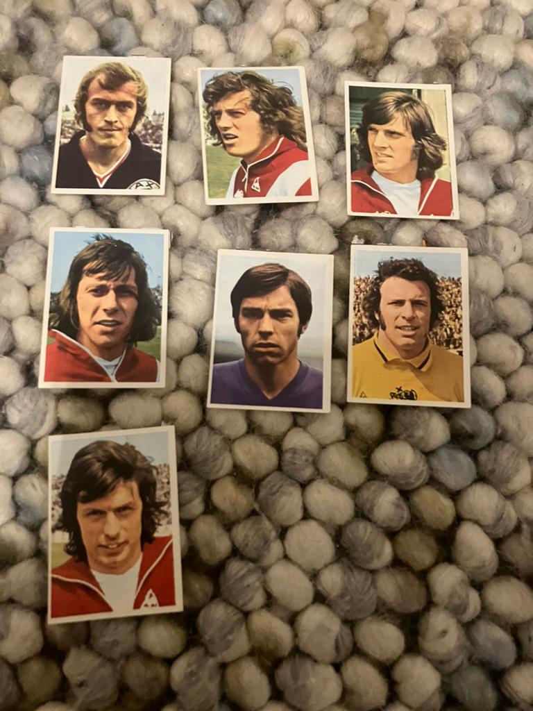 Ajax panini vanderhout 1973-1974, Verzamelen, Ophalen of Verzenden, Gebruikt, Ajax, Poster, Plaatje of Sticker