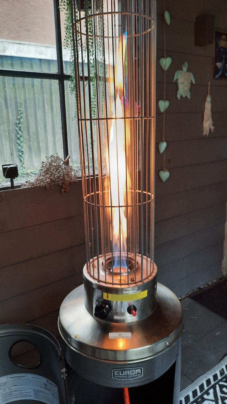 Eurom terras heater, Tuin en Terras, Terrasverwarmers, Ophalen, Gebruikt