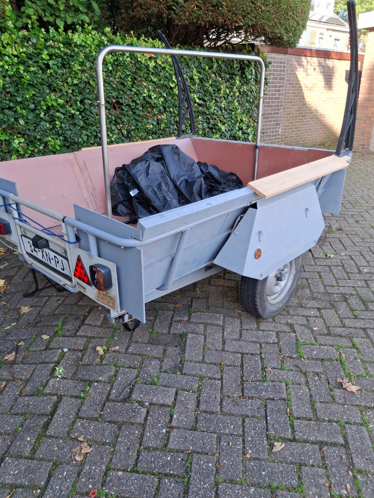 Aanhanger voor diverse mogelijkheden, Ophalen, Gebruikt