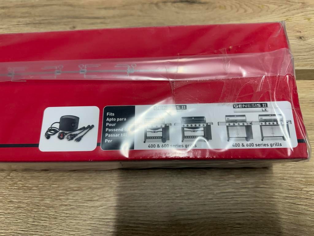 Weber Genesis II Rotisserie Kit 400/600 series, Ophalen of Verzenden, Nieuw