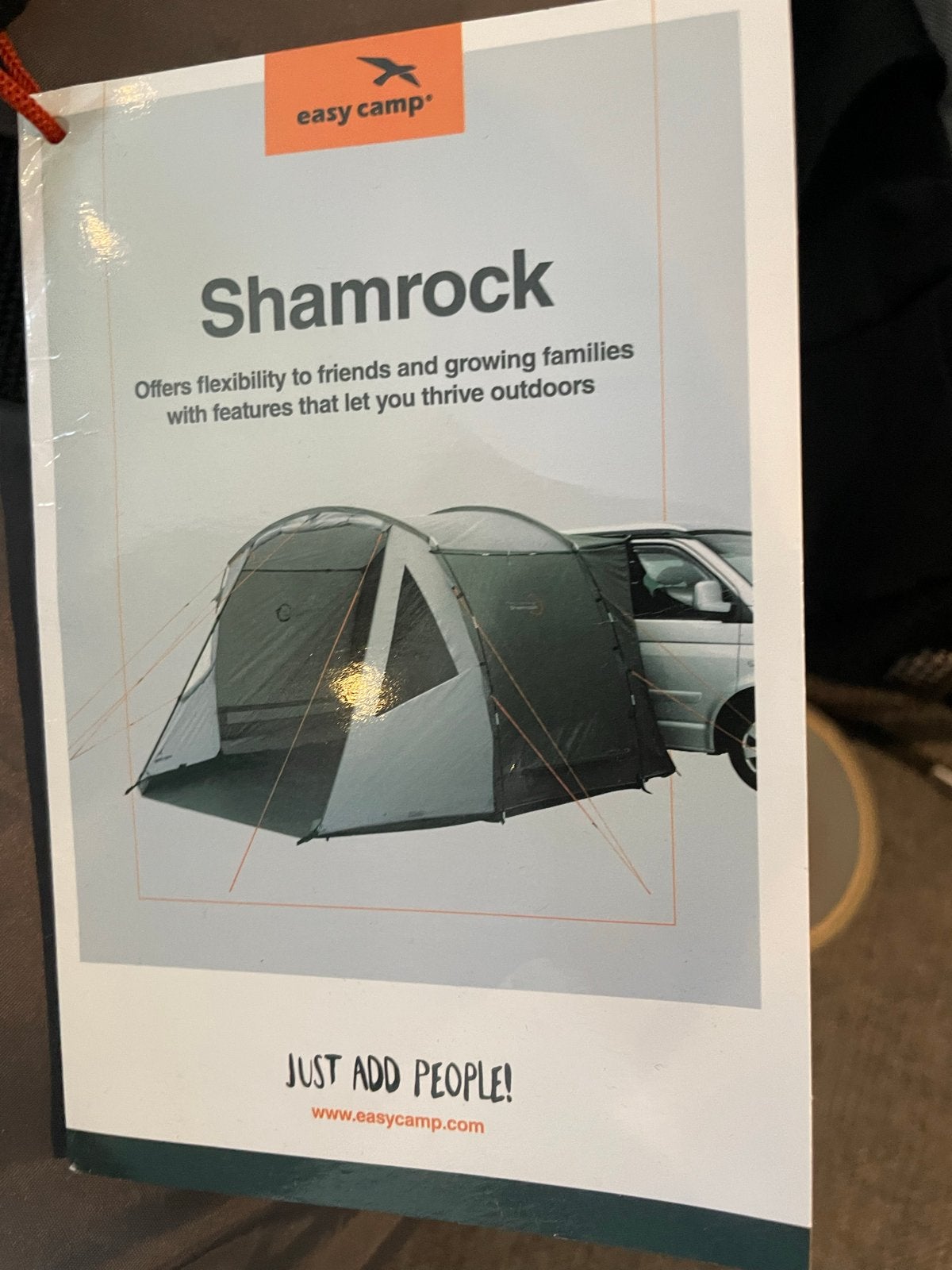 Easy Camp Shamrock bustent - Flexibel en ruim, Ophalen, Nieuw