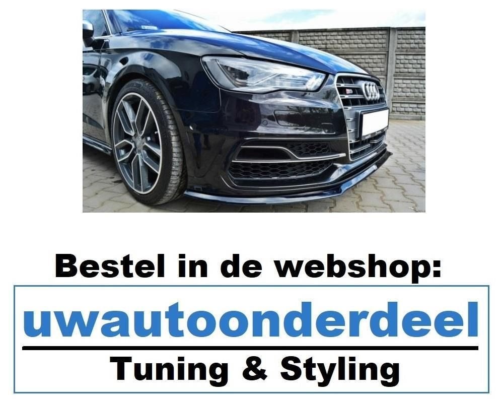 Maxton Design Spoiler Lip Voorspoiler Geschikt Voor Audi A3