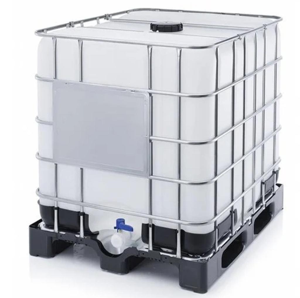 ibc 2 stuks en 1 binnenkant, Tuin en Terras, Regentonnen, Zo goed als nieuw, 150 liter of meer, Ophalen