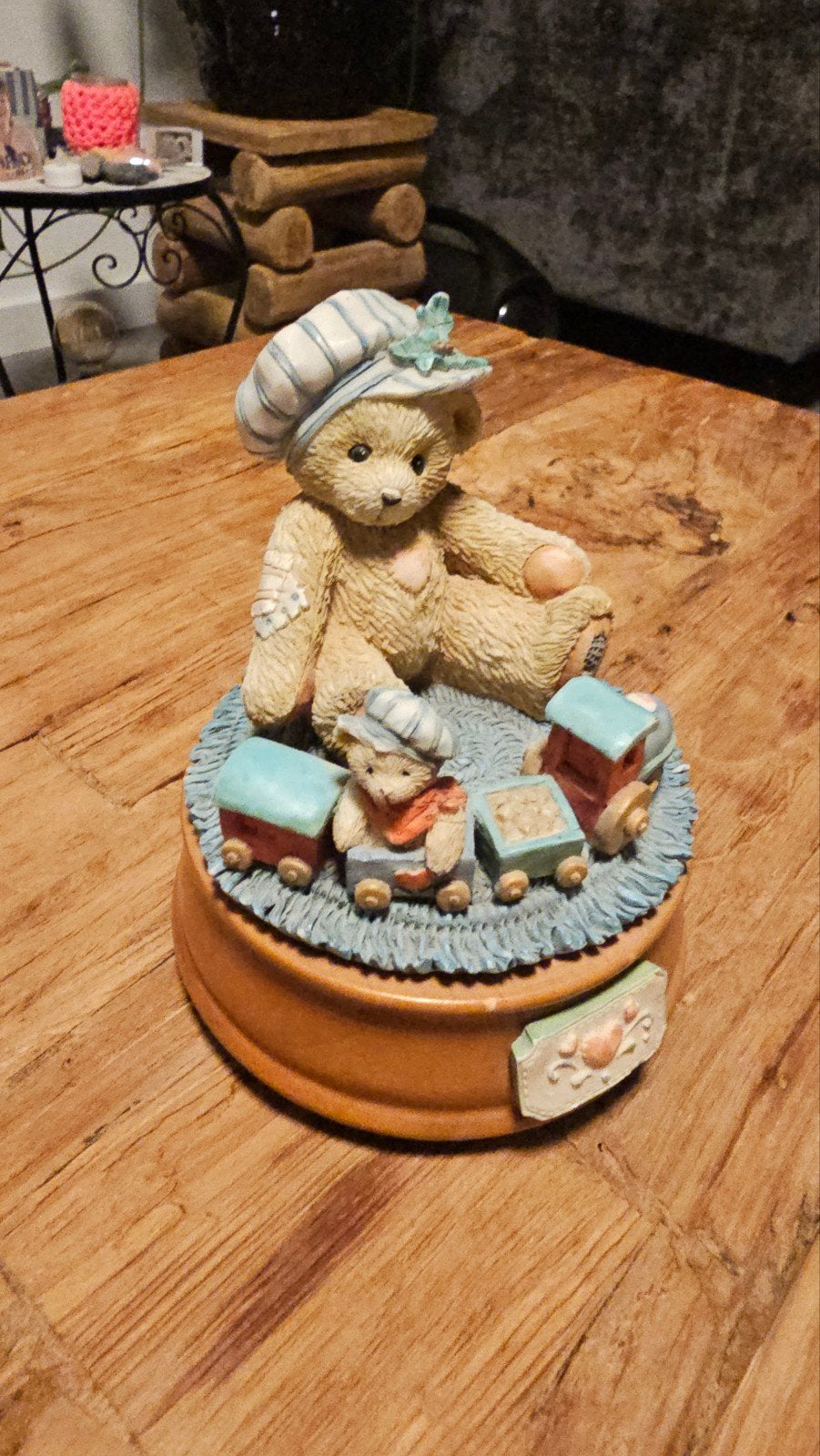 Cherished Teddies Muziekdoos Beeldje, Ophalen of Verzenden