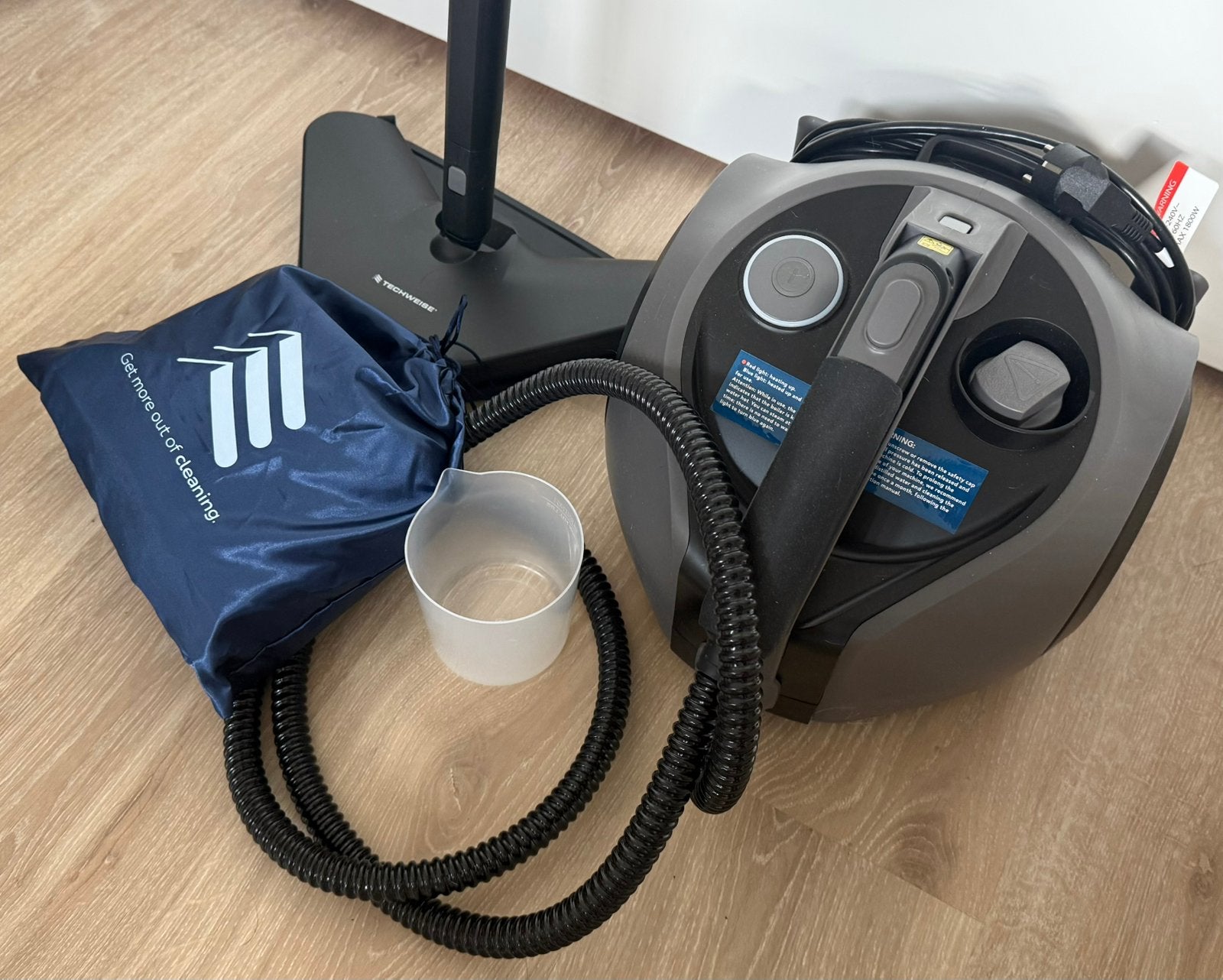 Techweise TS2 Performance Stoomreiniger incl. aankoopbon, Ophalen of Verzenden, Nieuw